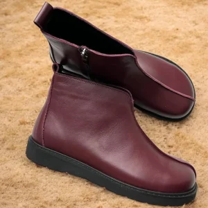 Handmade Leather Boots For Women Orthopedic Winter Ankle